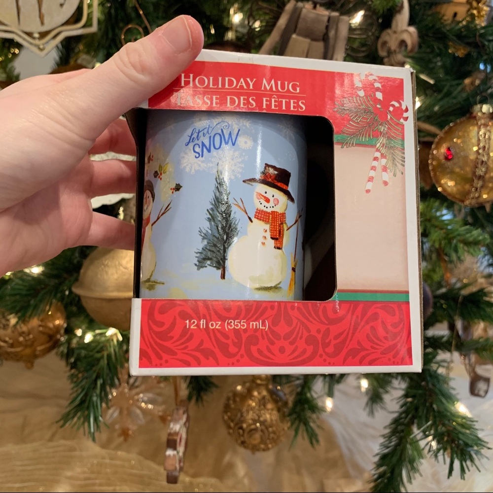 Holiday Snowman Mug